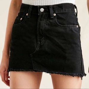 Urban Renewal Levi's Black Denim Skirt